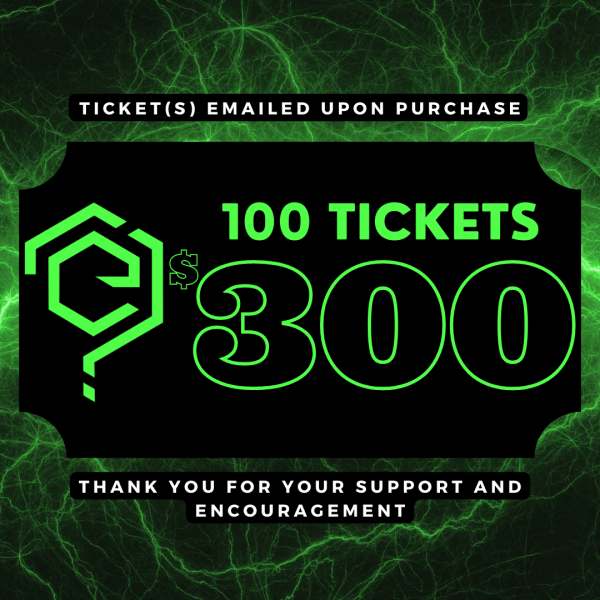 100 Tickets (WRLDS/MTI) GET 100 TICKETS SAVE $700